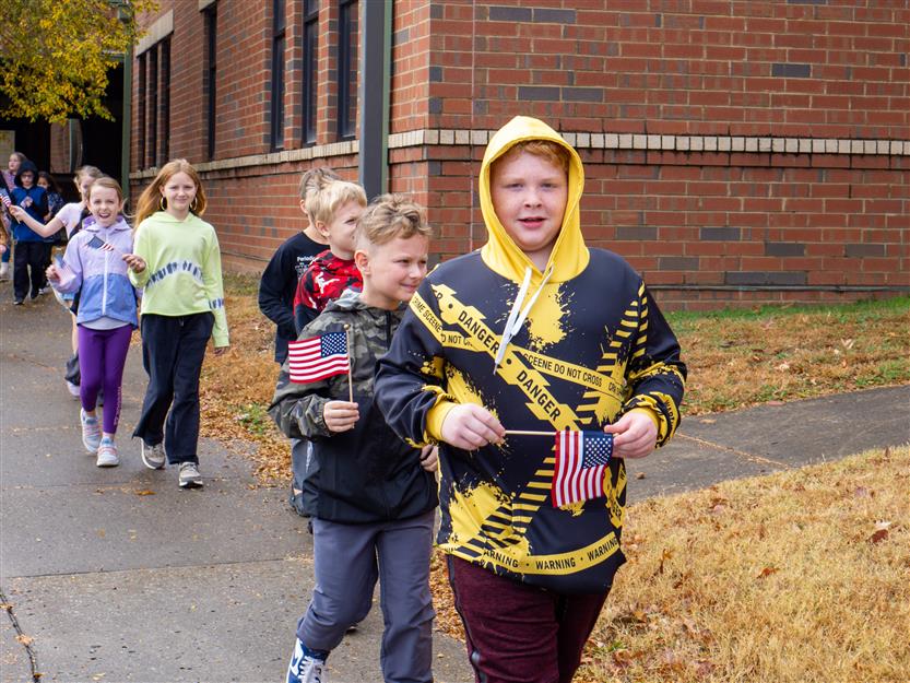 Students celebrate Veterans Day